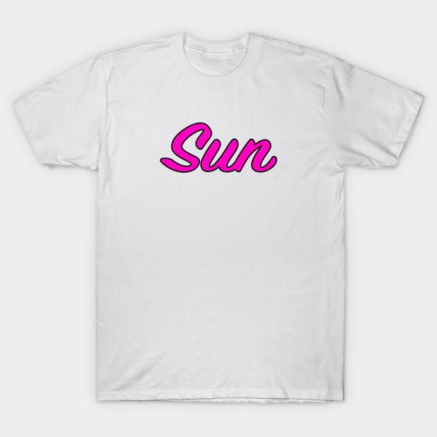 Sun T-Shirt by lenn